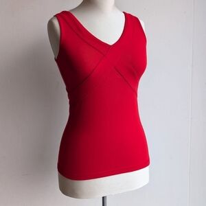Lululemon Red Wrap Tank Top